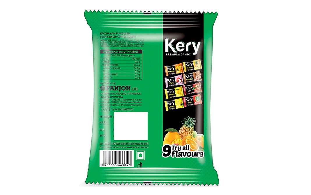 Kery Center Filled Kacha Aam, Delicious Candy   Pack  480 grams